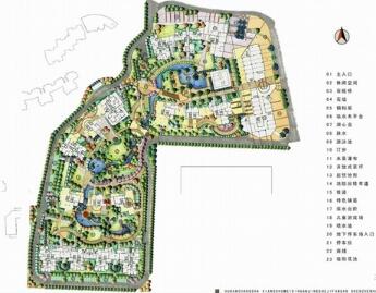 [长沙]高级住宅区环境景观设计方案文本-1