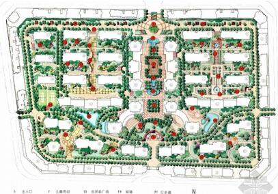 [台州]住宅区环境景观设计方案文本-1