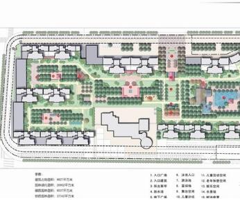 [长沙]住宅小区景观规划设计方案文本-1
