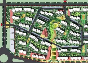 [新疆]商住两用居住区综合体景观规划设计方案-1