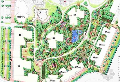 [厦门]临大学城现代绿色居住区景观设计方案-1