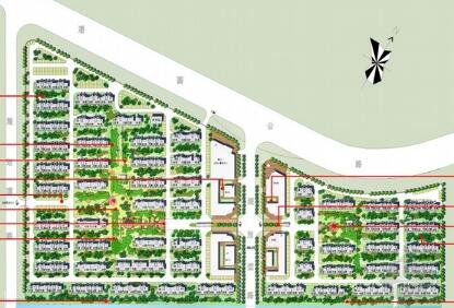 [上海]生态乡村型居住区规划设计方案-1
