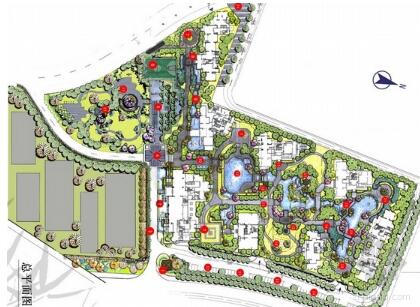 [珠海]传统诗意文化型小区景观规划设计方案-1