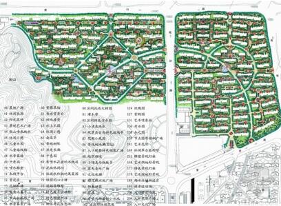 [湖南]自然生态花园居住区景观概念设计方案-1