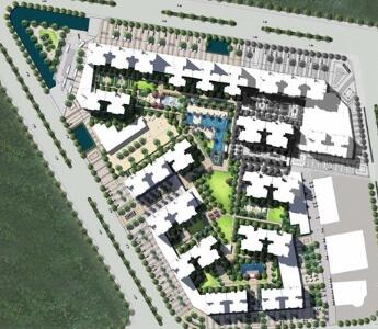 [广州]迈阿密风格住宅景观规划设计方案-1