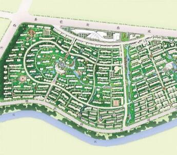 滨海住宅小区环境绿化规划设计方案-1