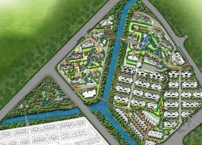[杭州]“翡翠”主题绿色高尚居住区设计方案-1