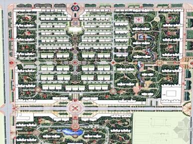 [山东]国际都市静雅住宅区规划设计方案-1