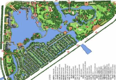 [浙江]滨湖景区住宅及配套公园绿化设计方案-1