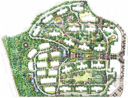 [重庆]台地花园绿色生态休闲社区景观规划设计方案-1