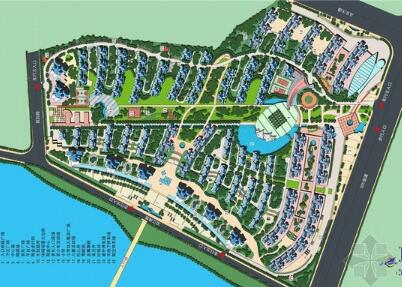 [广州]花园式高档居住区景观规划设计方案-1