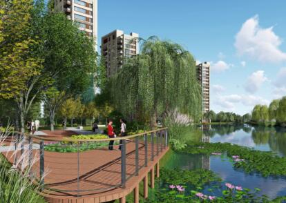 [上海]“海派文化”加州花园生态别墅景观设计方案（2...-1