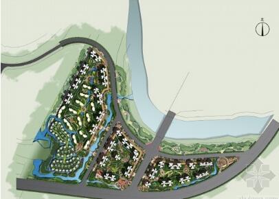 [成都]有机生态水城居住区景观概念方案-1