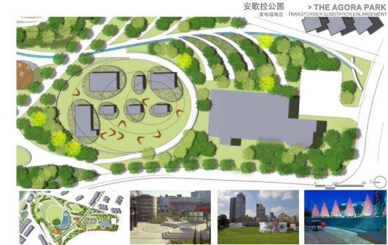 [上海]某商务区商业景观方案设计文本PDF（85页）-1