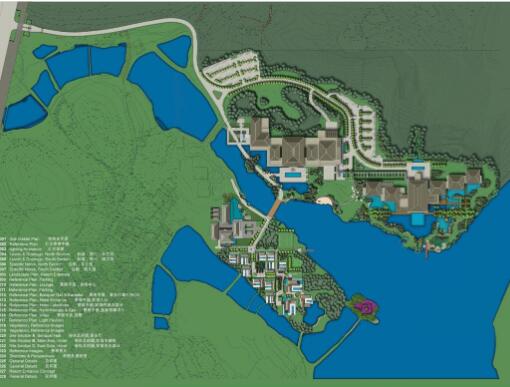[上海]某五星级酒店景观初步规划设计文本（包含PDF+40页...-1
