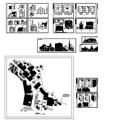 700套住宅小区民居规划设计方案（超全）-1