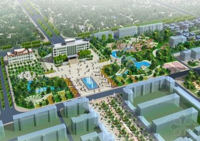 [新疆]纪念性景观城市住宅规划设计方案-1