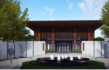 [湖北]滨湖新亚洲风格高端住宅社区景观规划设计方案（2...-1