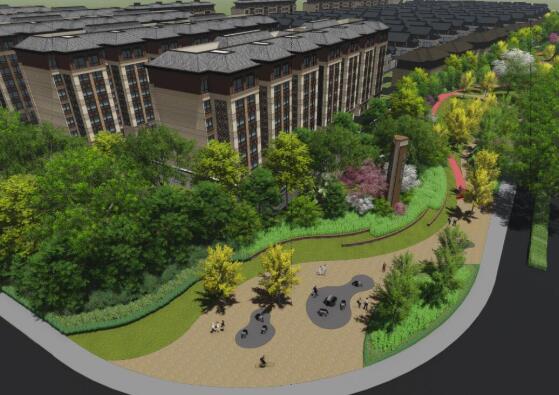 [上海]新中式风格居住区景观方案文本（PDF+74页）-1