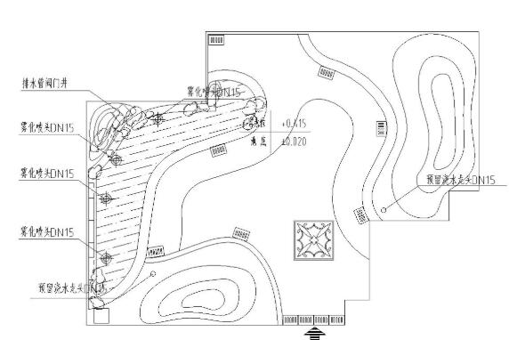 屋顶花园景观工程全套施工图-1