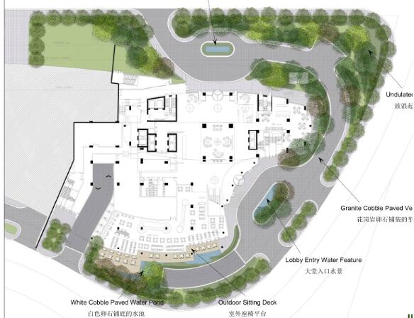 [河南]洛阳希尔顿酒店景观方案设计（屋顶花园为主）-1