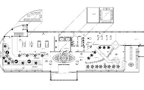 21套屋顶花园CAD施工图（15）-1