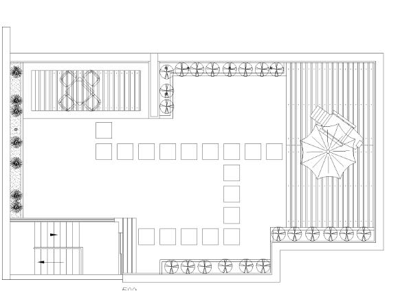 ​21套屋顶花园CAD施工图（4）-1