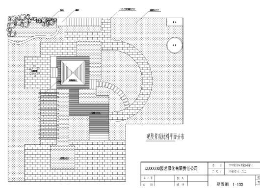 21套屋顶花园CAD施工图（12）-1