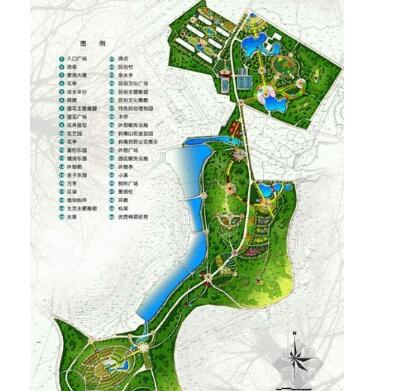 [广州]植物园生态园区景观规划设计一-1