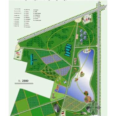河北某农业科技观光园规划设计-1