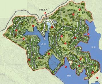 南京别墅度假村景观设计方案-1