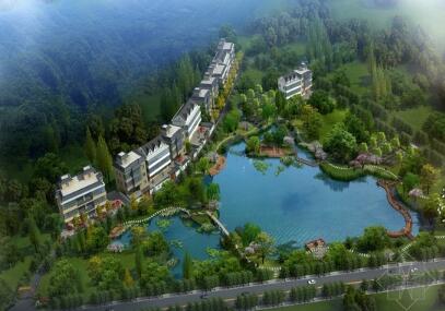 [杭州]现代简约风景旅游区景观规划设计方案-1