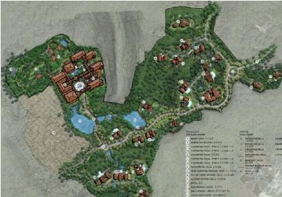 [重庆]山野丛林度假村规划设计方案-1
