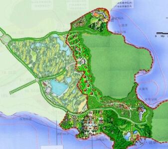 [海南]滨海花园城市旅游概念性规划设计方案-1