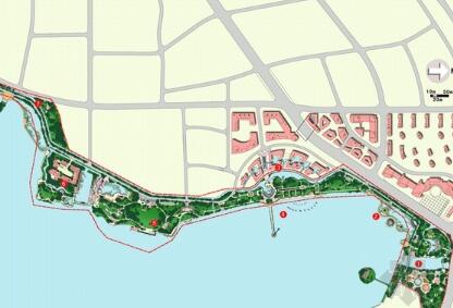 [南昌]青山湖沿线景观整治方案设计（附CAD底图）-1