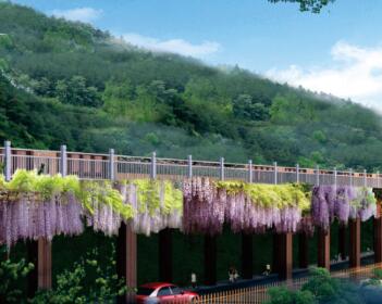 [贵州]特色紫荆花带道路景观规划设计方案-1