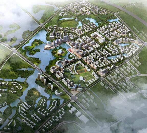 [广东]某镇中心城区城市设计和控制性详细规划方案文本P...-1