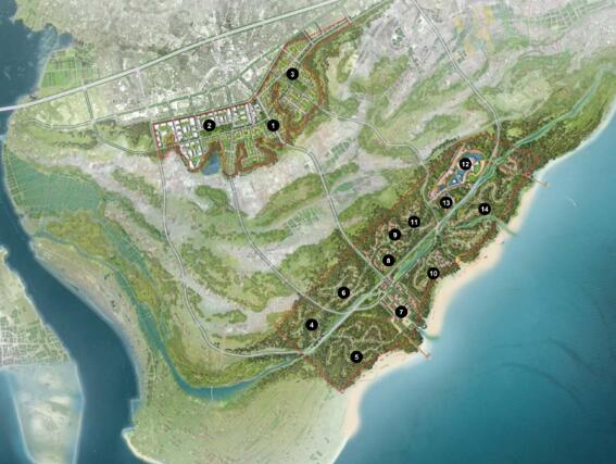 [海南]东郊椰林小镇总体概念规划设计-1