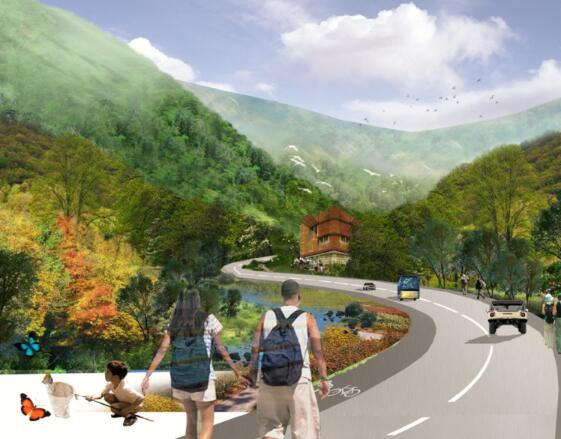 [湖北]武当山太极湖生态文化旅游区景观方案文本（共88页...-1