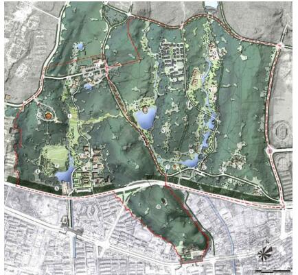 江苏南京某风景区博爱园与天地科学园景观规划方案-1