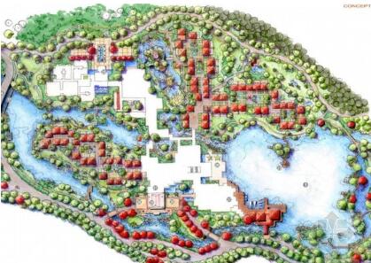 [杭州]度假村总体概念规划方案-1