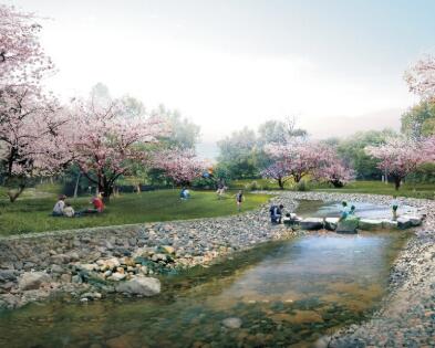 [河南]“桃花源”温泉度假村景观设计方案-1