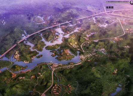 [广东]广州天鹿湖地区发展策划与城市设计-1