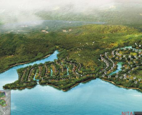 [江西]某生态湖国际度假区修建性规划设计文本JPG（62页...-1