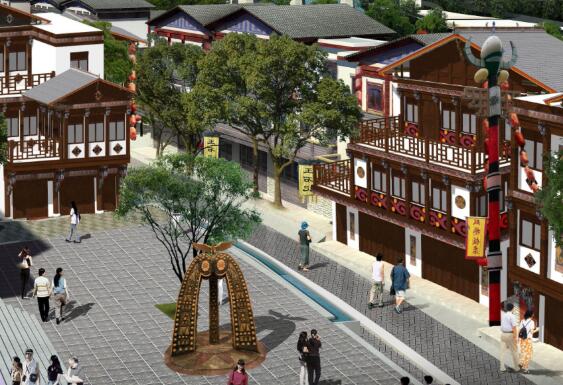[四川]烟峰社区彝家旅游小镇规划方案文本-1