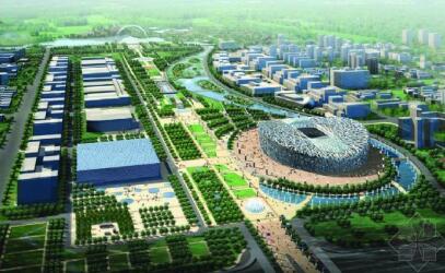 北京奥运主会场景观规划方案-1