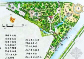 湛江北桥绿轴.生态假日公园规划设计方案-1