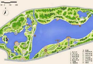 [黑龙江]水上公园园林设计方案-1