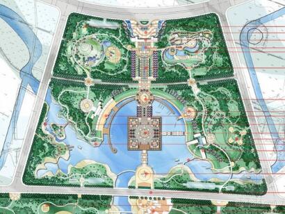 山东海滨公园详细规划设计-1