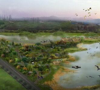 四川湿地公园景观设计-1